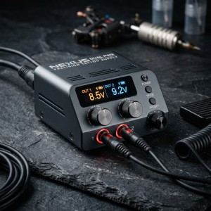Nexus Dual Output Digital LCD Tattoo Power Supply Unit Nexus Dual Output Digital LCD Tattoo Power Supply Unit
